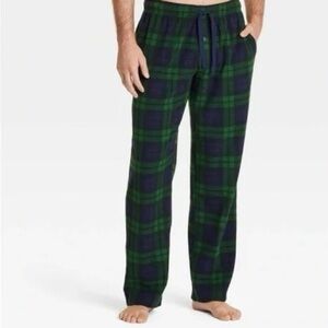 Goodfellow & Co Mens Green Plaid Pajama Pants
